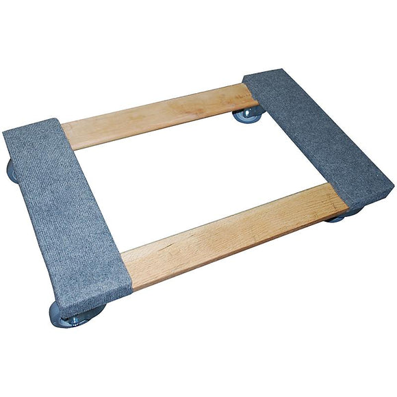 Moving Dolly - Carpeted 4 Wheel