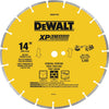 DeWalt Extended Performance 14 In. Segmented Rim Dry/Wet Cut Diamond Blade