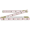Lufkin Red End 6 Ft. x 5/8 In. Wood Engineers Folding Rule, White
