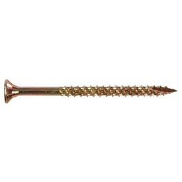 Power Pro All Purpose Wood Screws, Yellow Zinc, 50-Pk., 9 x 2.5-In.