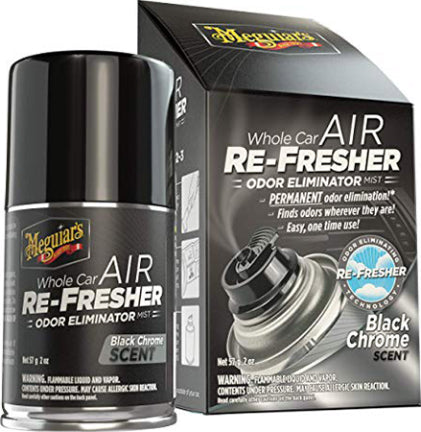 AIR REFRESHER BLACK CHROME 2 OZ