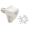 PrimeLine/SlideCo U 10161 U10161 5mm Wh Shelf Supprt Peg