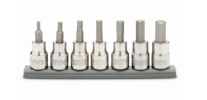 Master Mechanic Metric Hex Bit Set