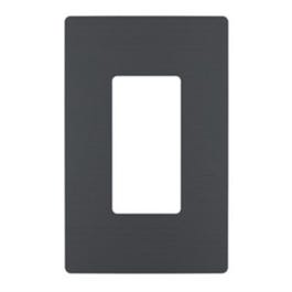Radiant Collection Screwless Wall Plate, Graphite