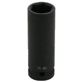 SAE Deep Impact Socket, 6-Point, 1/2-In. Drive, 1-in.