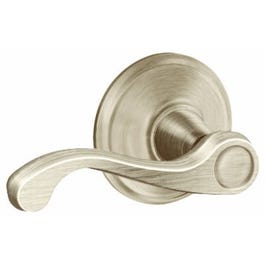 Satin Nickel Flair Passage Lever Lockset