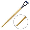 Shovel/Spade Handle With Shoulder Saw, Straight, D-Grip, 38-In.