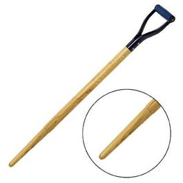 Shovel/Spade Handle With Shoulder Saw, Straight, D-Grip, 38-In.