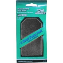 Waterproof Hook & Loop Sanding Block Refill Sheets, 8-Pk.