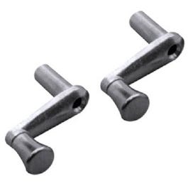 Window Crank Handle & Knob Assembly, Aluminum-Finish