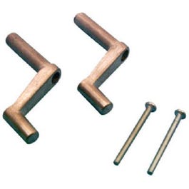 Window Crank Handle, Aluminum-Finish, 1-3/4-In.