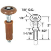 Prime-Line Steel Shaft Bifold Door Top Pivot Guide Wheel (2 Count)