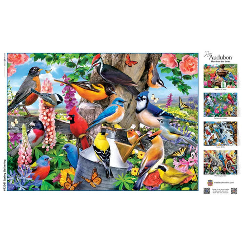 MasterPieces Audubon - Spring Gathering 1000 Piece Jigsaw Puzzle