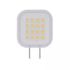 GE Specialty T4 LED Light Bulb Puck Light Replacement 50 Watt Replacement G8 Flat Pin Base