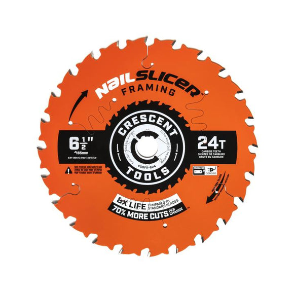 Crescent NailSlicer™ Framing Circular Saw Blade