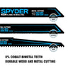 Spyder Multi-Material Jig Saw Blade Kits and Set