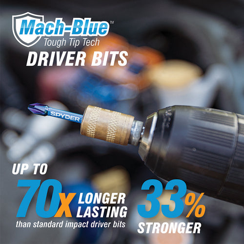 Spyder 30-Piece Mach-Blue™ Drill & Drive Kit