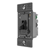 Legrand-Pass & Seymour TradeMaster® LED/CFL/Incandescent Single Pole/3-Way Toggle Slide Dimmer, Preset, Black