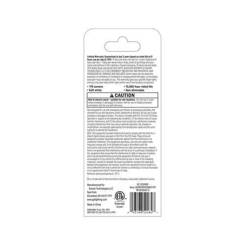 GE Specialty LED 20 Watt Replacement Soft White T4 Specialty Bulb