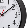 La Crosse Technology 10-inch Basics Analog Wall Clock – Black