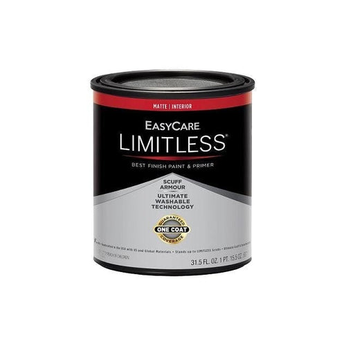 True Value EasyCare Limitless 1 Qt. Medium Base Matte Acrylic Latex Interior Paint & Primer