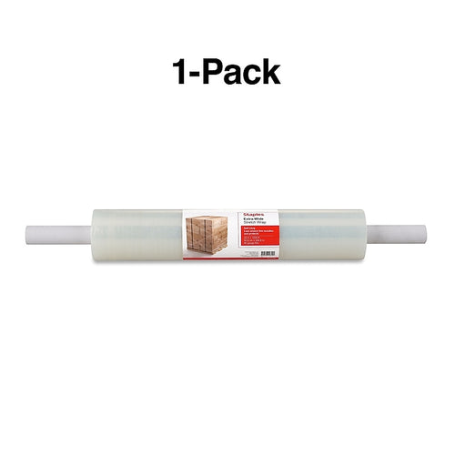 Staples 20 x 1000' Cast 80 Gauge Hand Film Stretch Wrap