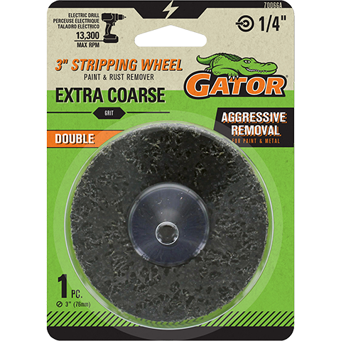 Gator 3 in Paint & Rust Stripping Wheel