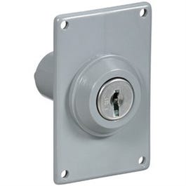 Garage Door Electric Key Switch, 1-5/8 x 2-1/2-In.