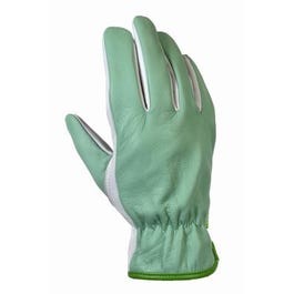 Leather Gloves, Goatskin, Women's Medium